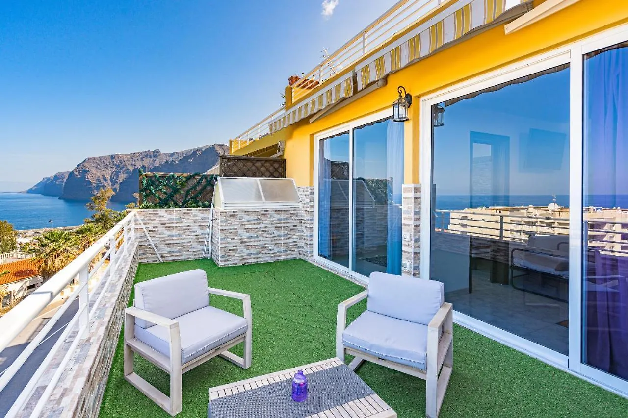 Luxury Apartment With Stunning Ocean View Puerto de Santiago  0*, Puerto de Santiago (Tenerife) İspanya